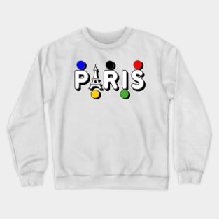 Paris color Olympic Crewneck Sweatshirt